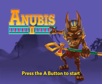 Anubis II screen shot title